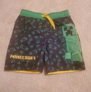 Minecraft Creeper Swim Trunks